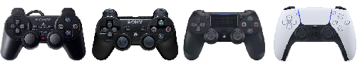 Controles de Playstation ao longo dos anos
