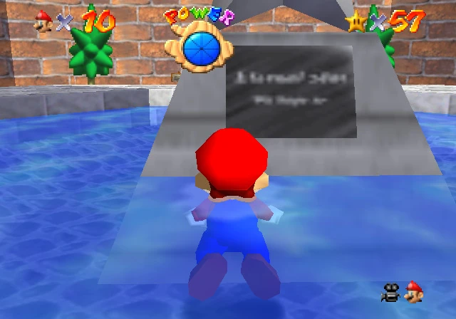 Luigi em Super Mario 64 - Imagem 1