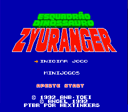 Jogo dos Zyurangers em Português 1