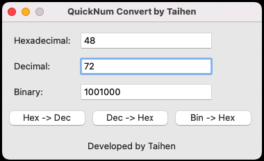 QuickNum Converter